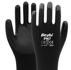 BEYBİ PN7 POLYESTER ÖRME NİTRİL ELDİVEN