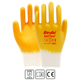 BEYBİ KN2 FLEX PLUS PAMUK NİTRİL ELDİVEN