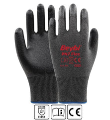BEYBİ PN7 FLEX LİKRALI İPTEN ÖRME NİTRİL KAPLI ELDİVEN